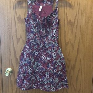 Razorback floral dress